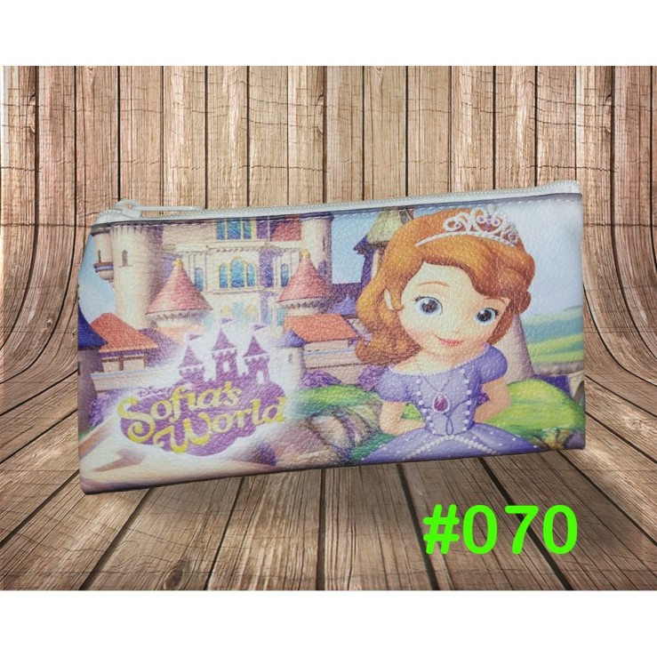 

(COD) TEMPAT PENSIL / TEMPAT ALAT TULIS Bahan kulit sintetis bisa request gbr FROZEN MOBIL dll