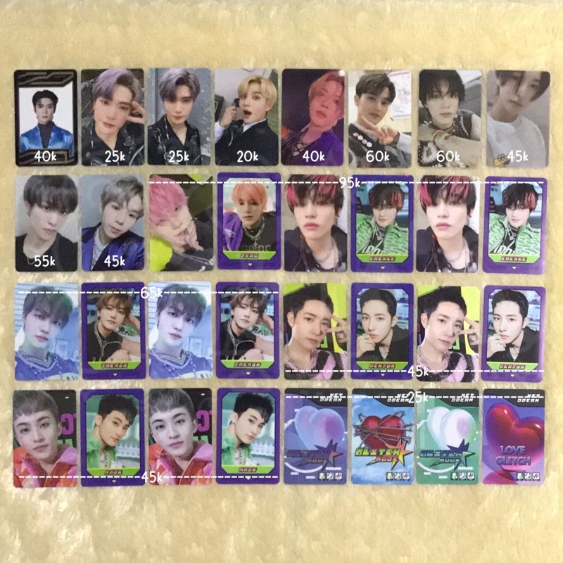 Official Photocard PC NCT 127 DREAM WAYV // Jawel Case UC Dicon Jaehyun, Jungwoo Telepon, Yuta Stick