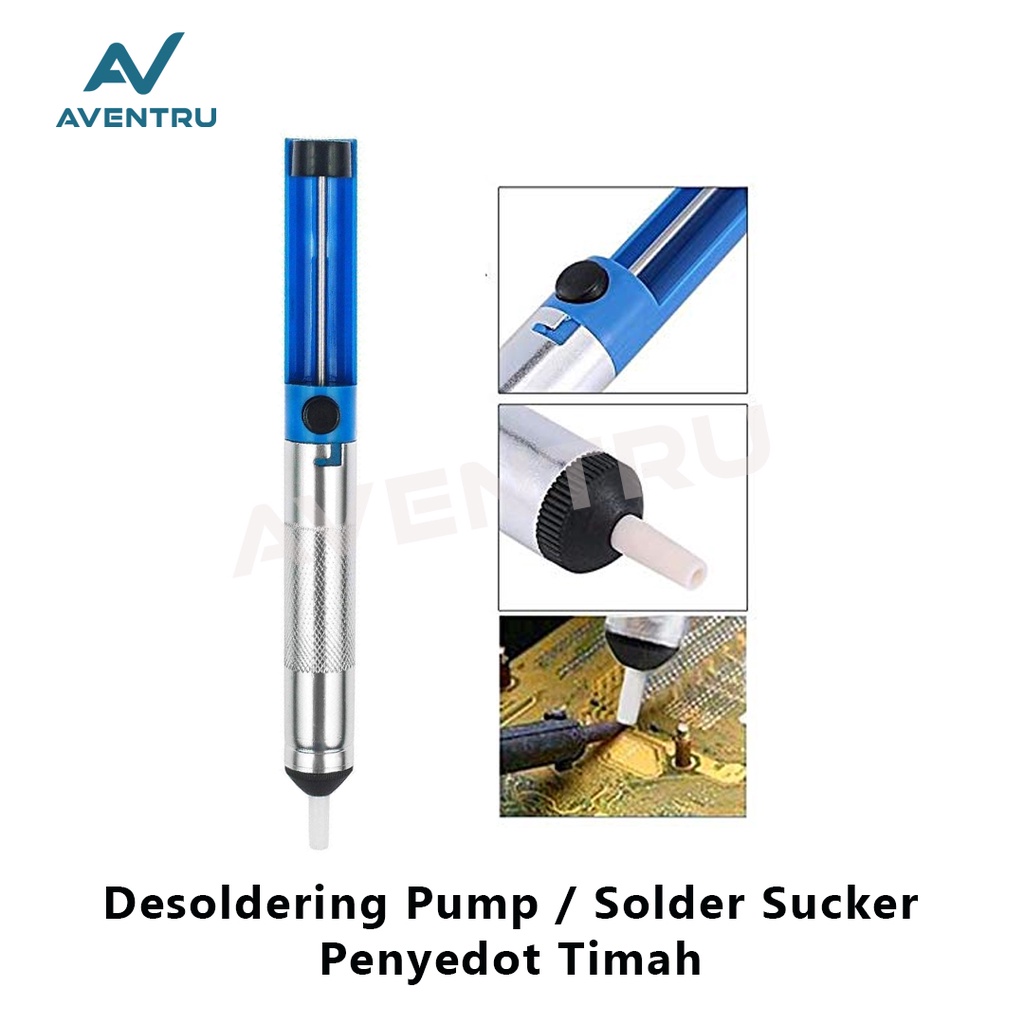Penyedot Timah Solder Sucker Suction Vacuum Desoldering Pump Pompa