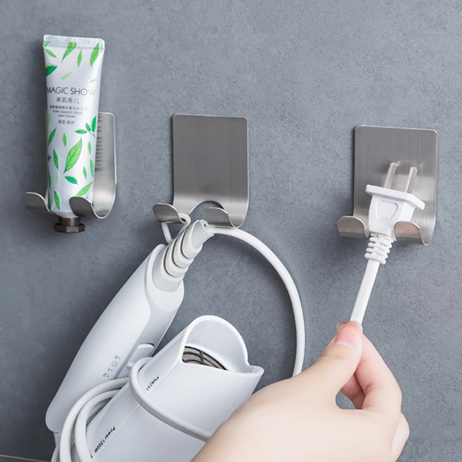 Holder Gantungan Cukur Jenggot Pisau Cukur lebih hygienist Cantelan dinding menjauh dari kuman penyebab jerawatan akibat menaruh di tempat lembab atau tidak bersih GFKR Gantungan Dinding Pisau Cukur Razor Shaving Hook Hanger Razor Free Punch Men Shaving