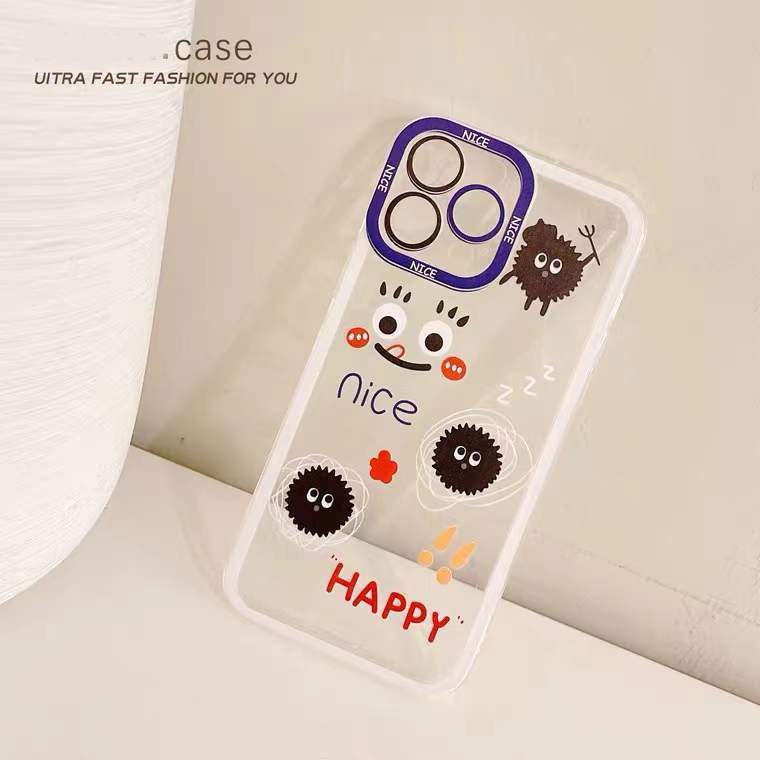 Soft Case TPU Transparan Untuk Iphone 13 Pro Max / 12 / 11 / XS / XR / X / 8 / 7 / 6 Plus Mini SE 2020