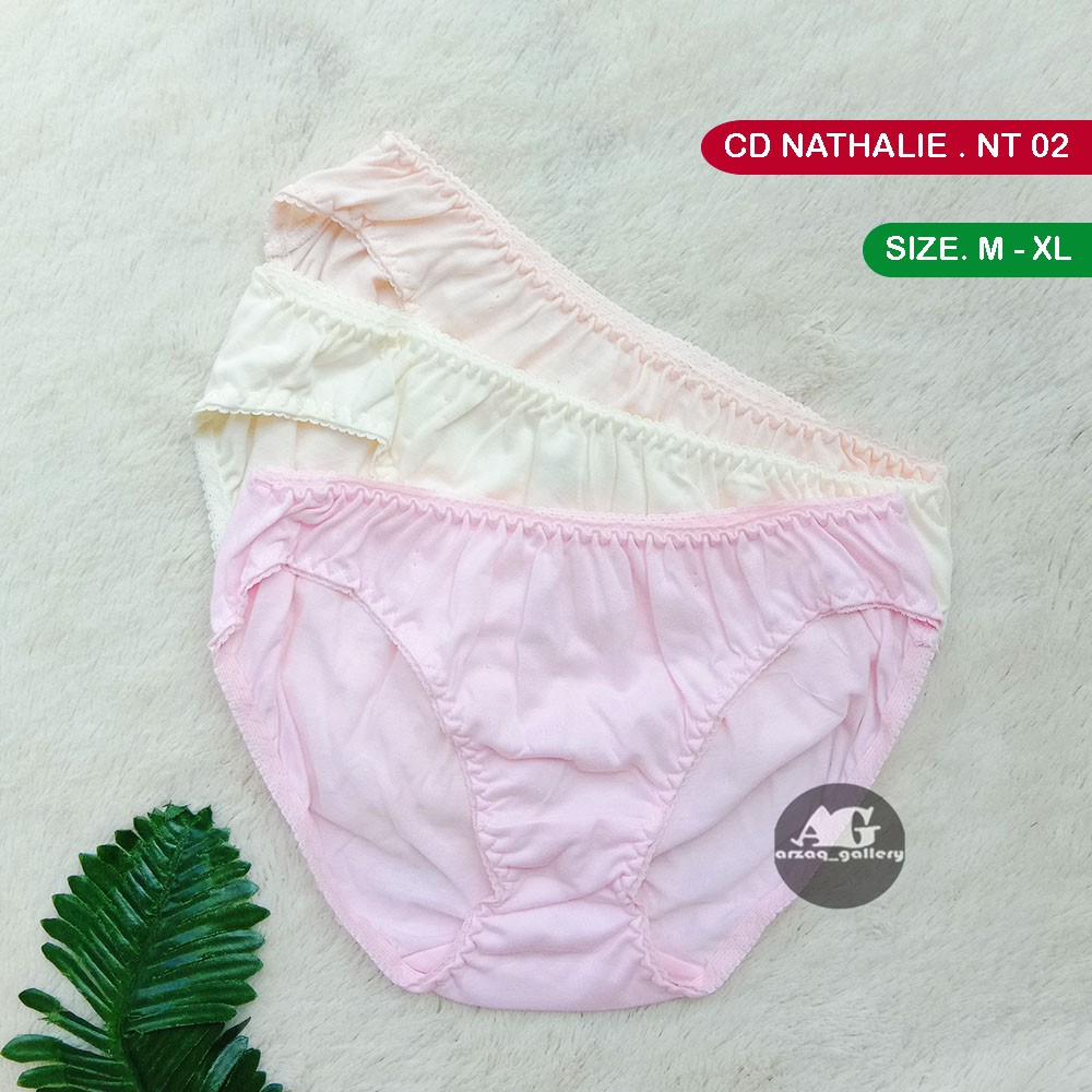 6pc - Celana Dalam Wanita Nathalie NT 02 | Celana Dalam Murah | NATHALIE |  Pakaian Wanita | Pakaian Dalam | Celana Dalam | Cd