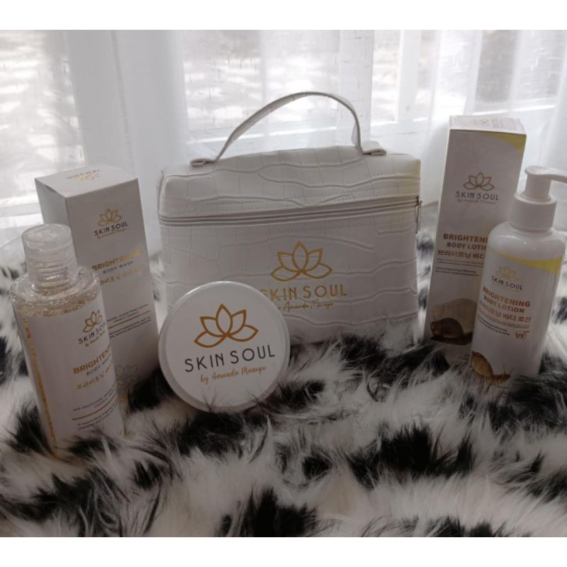 SKIN SOUL BRIGHTENING ( PAKET HEMAT)/SKINSOUL BRIGHTENING BY AMANDA MANOPO ORIGINAL 100%