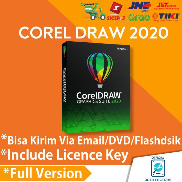 Corel Draw Graphic Suite 2020 32 64bit Full License Key Dvd Software Shopee Indonesia