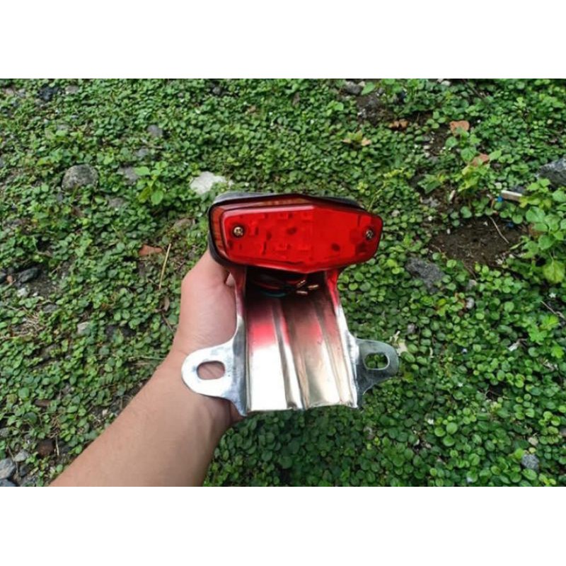 stoplamp bsa led set dudukan lampu v80/ lmpu cb