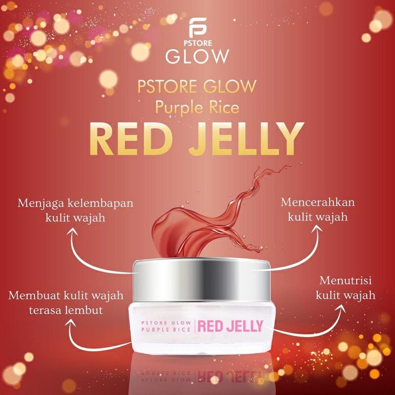 PSGLOW RED JELLY || PSTORE RED JELLY || RED JELLY PSGLOW