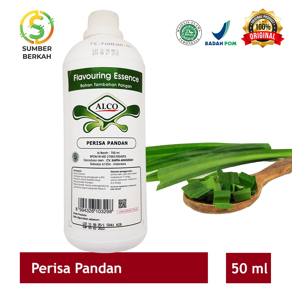 Perisa Pasta Essence Makanan Minuman ALCO 750 ml