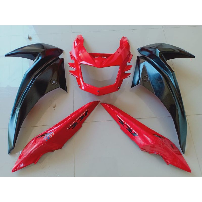 Cover set RR fairing batok kempol Ninja RR new bekas copotan motor
