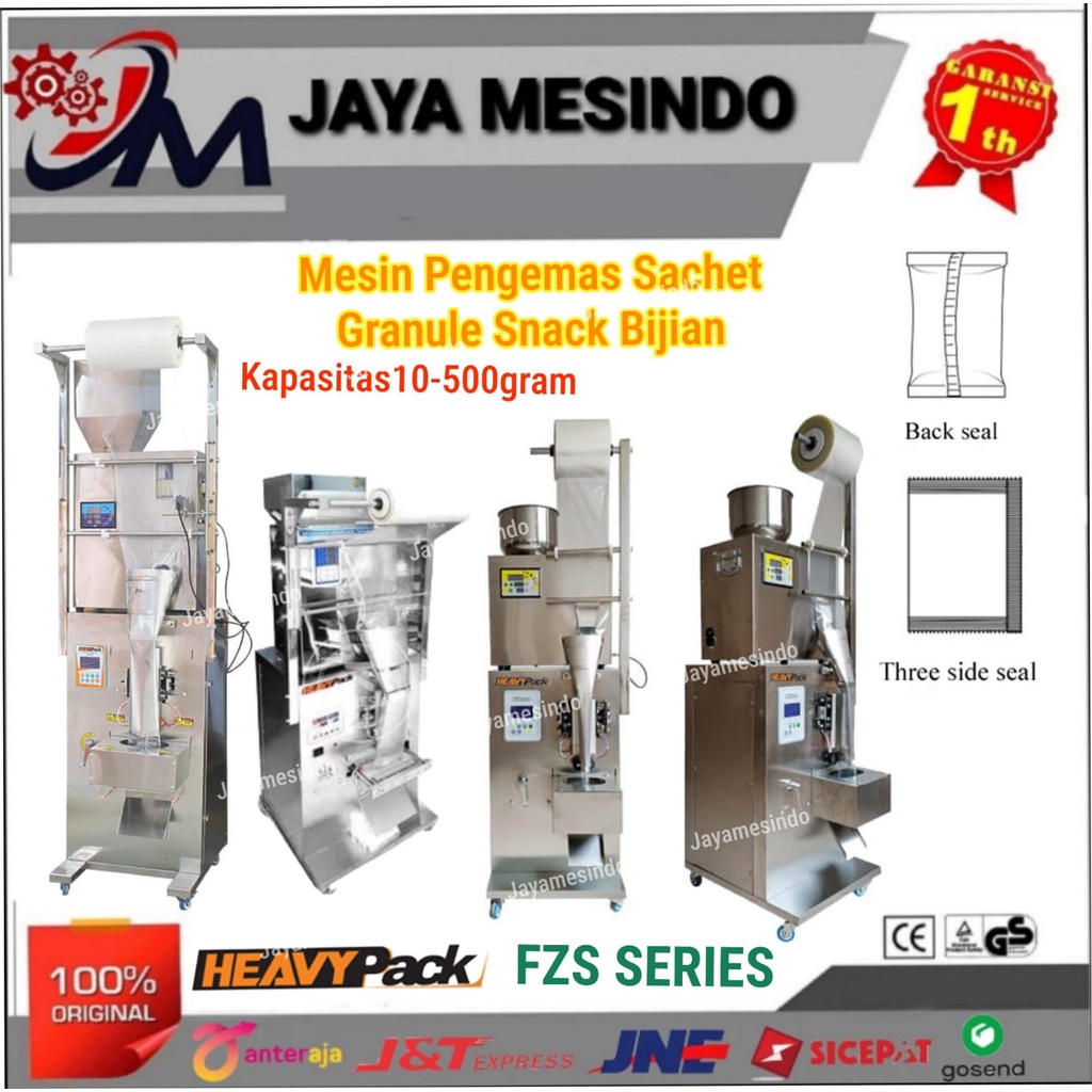 Mesin Packing Otomatis Sachet Granule Powder FZS-100 FZS-500 TSS/BS