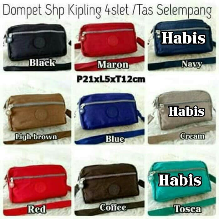 TERMURAAH, Dompet Kipling/Tas Selempang Kipling 4slet P21 .