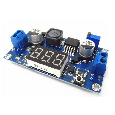 Module Step Up XL6009 + Voltmeter G4003