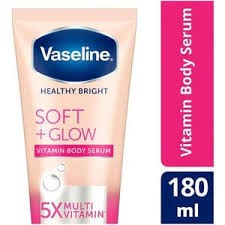 Vaseline Healthy body serum soft Glow firm glow hijab cooling 180 ml