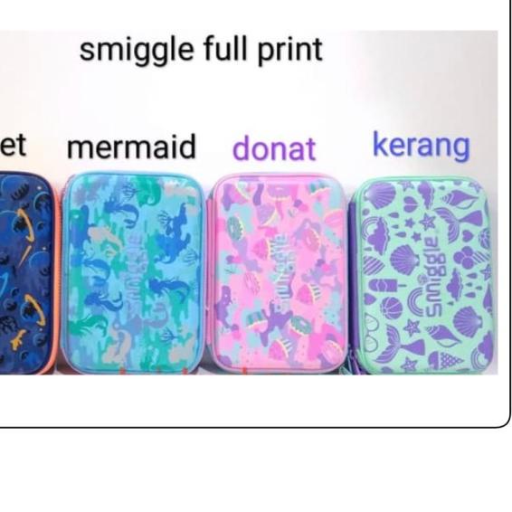 

♤ Smiggle Pencil Case Now You See Me Hardtop / Kotak Pensil Smiggle - Mermaid ✪
