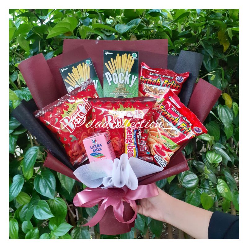 

BUCKET SNACK, BUKET JAJAN, HADIAH WISUDA