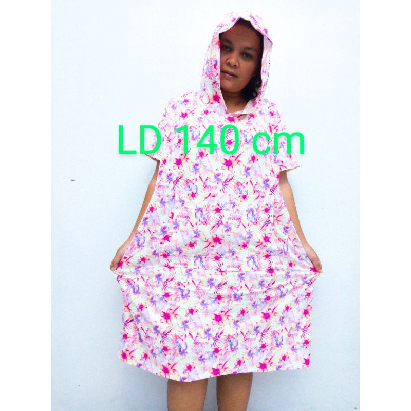 Daster Hoodie Big size