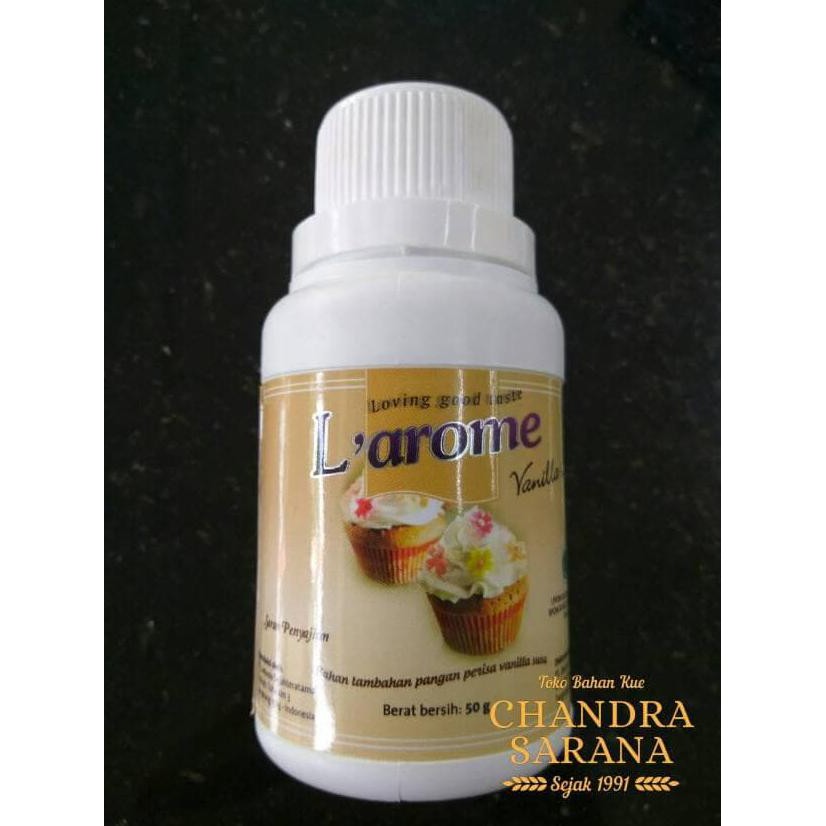 

31.87-Kue- L'Arome Vanilla Susu 50Gr -Terlengkap-Termurah-Dijamin.