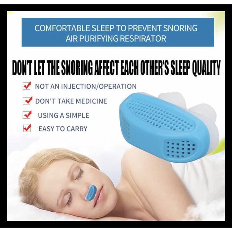 Alat Bantu Pernafasan Alat dengkur anti snore for sleep (sleep apnea)