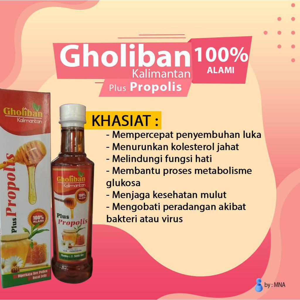 Madu Kalimantan Gholiban 500gr Bukan Melifera