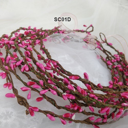 [READY STOCK] AKSESORIS RAMBUT FLOWER CROWN WEDDING BANDO BUNGA FANTA SC01D