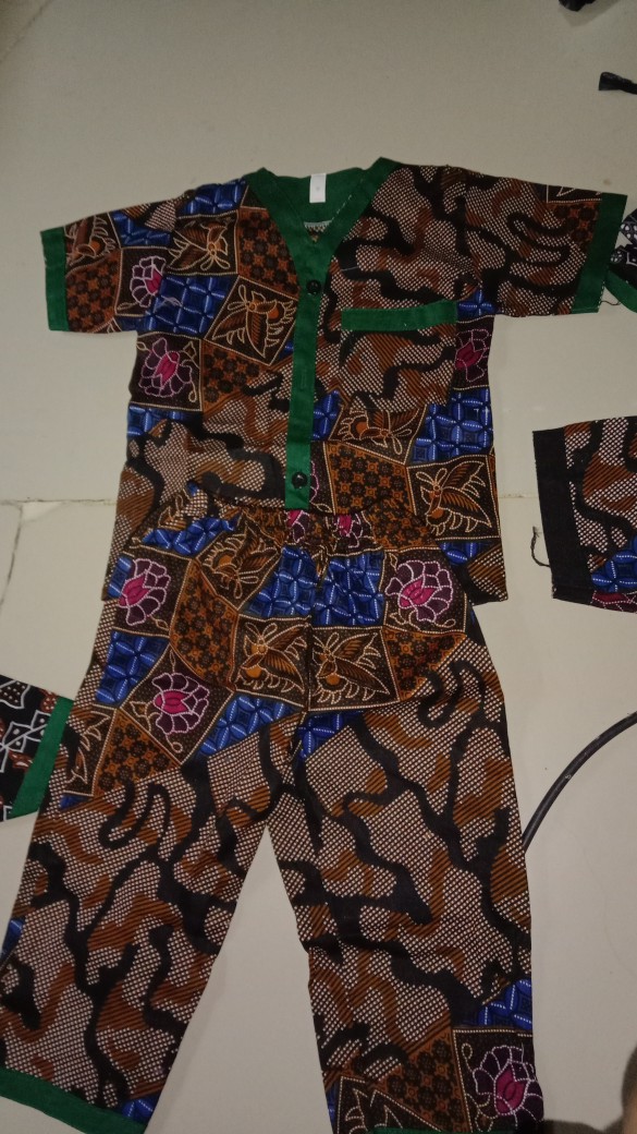Batik Piyama Anak Bayi Balita Cewek Cowok Lucu Dan Bahan Adem Banget Kekinian Bisa Cod