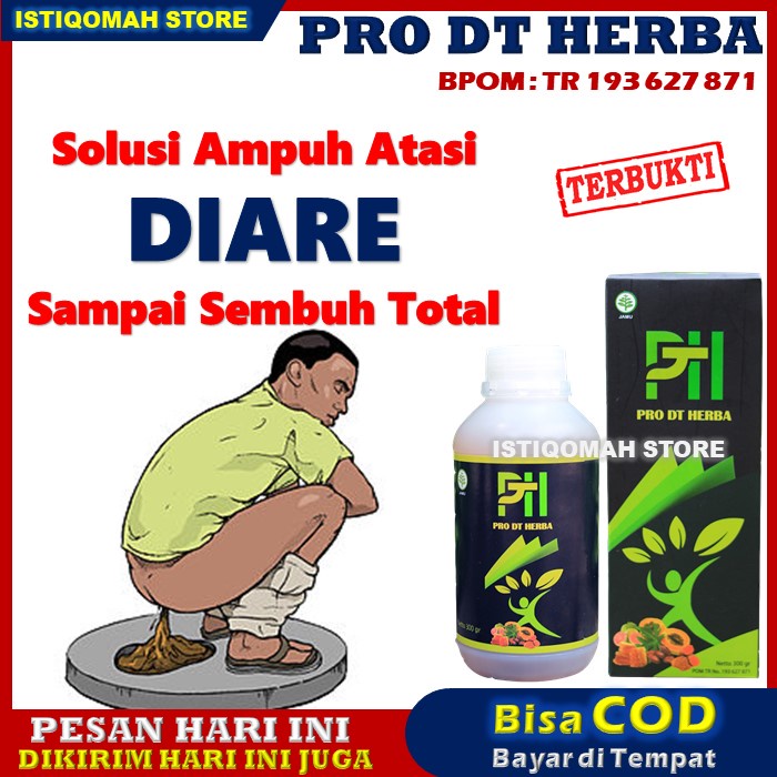 Pro DT Herba Obat Diare Anak 1 2 3 4 Tahun Dewasa Bab Mencret Pelunak Feses Bab Keluar Darah Herbal Alami Paling Ampuh Asli Original - obat diare anak alami paling ampuh - obat diare herbal untuk dewasa - obat yang paling ampuh bagus untuk diare