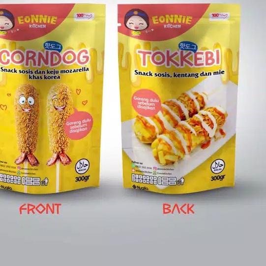 

Terkini Corndog Tokkebi Mozarella ang Sosis Kentang (300gr) II Makanan Korea Halal Tanpa Bahan Penga