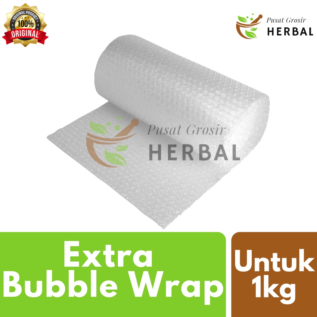 

Extra Bubble Wrap Tambahan Packing + Garansi Produk