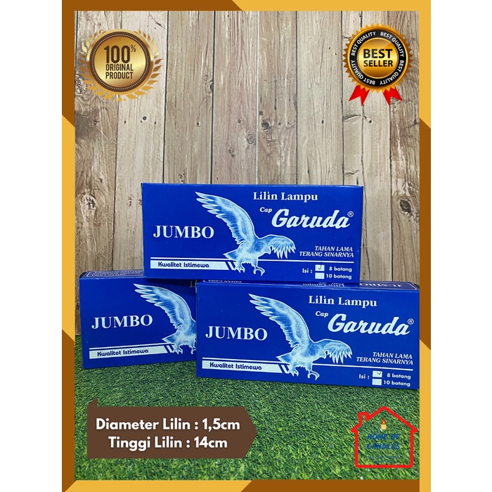 [TERBARU] Lilin Mati Lampu Lilin Putih Lilin Garuda Jumbo 787W0W