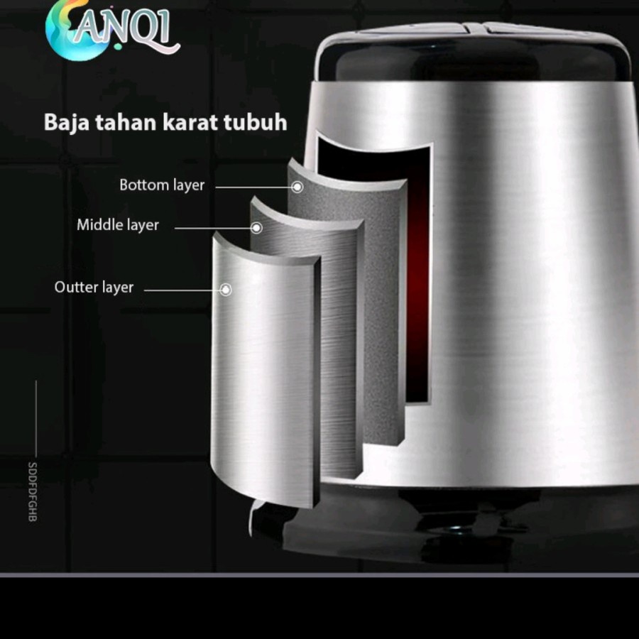 Chopper Blender daging penggiling Meat Blender Elektrik Stainless Steel Chopper Grinder