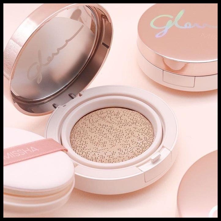 Caramel | Missha Bb Cushion Glow Tension 3Gr Travel Size Original Korea
