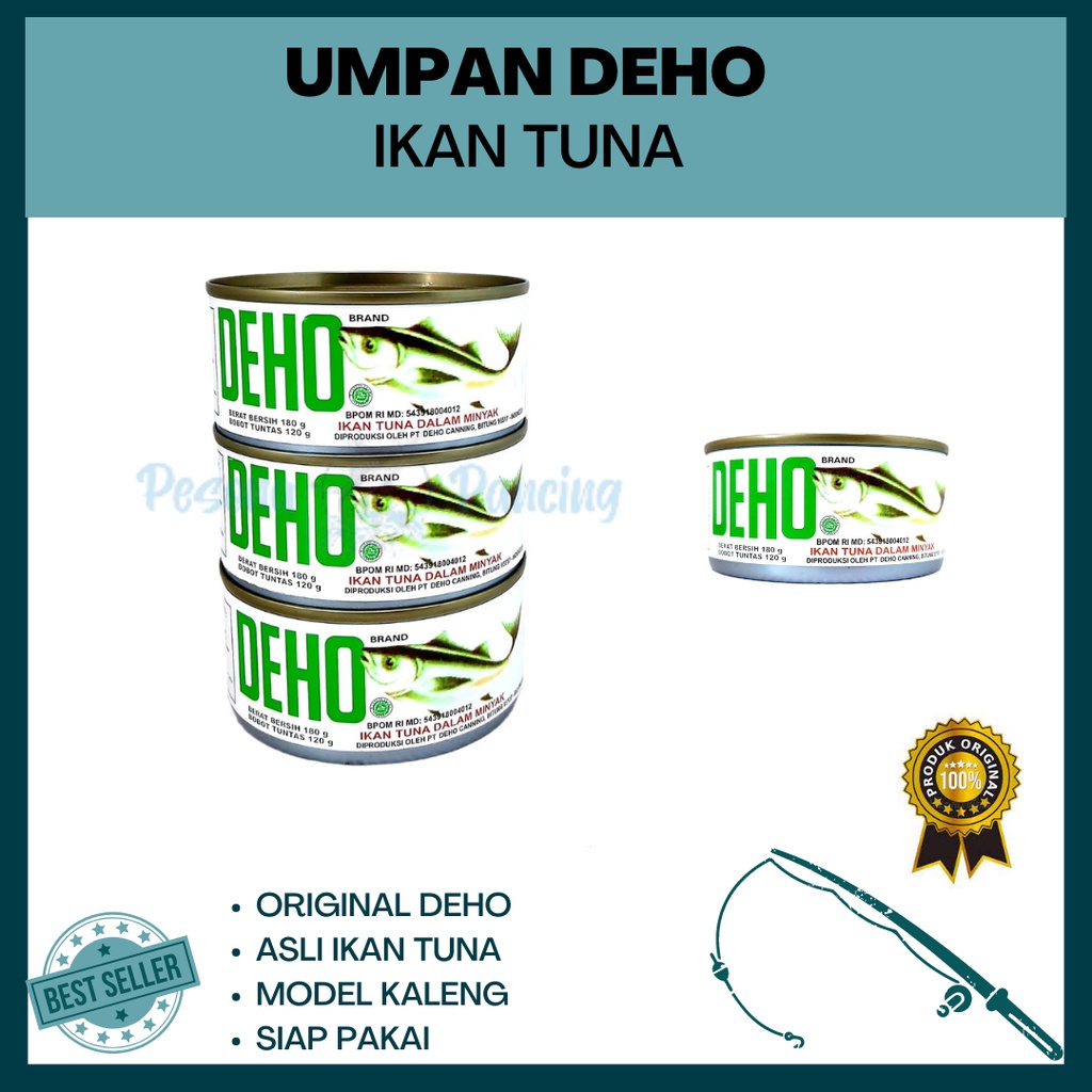 UMPAN PANCING IKAN TUNA DEHO KALENG PESONA PANCING