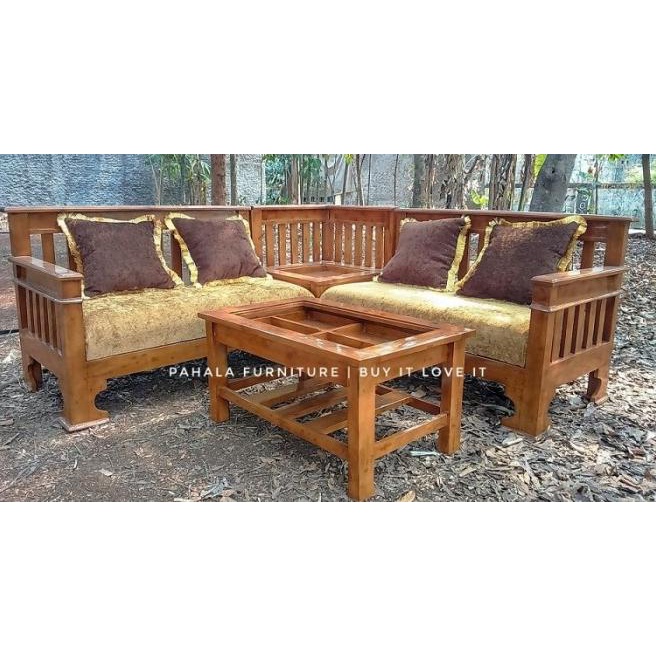 KURSI TAMU JATI MINIMALIS L BEST SELLER (FURNITURE JATI)