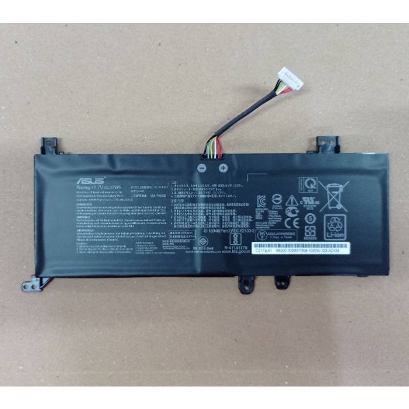 Baterai Battery Asus VivoBook A412 A412D A412F A409 X409 F412 F512 R424U P1402 B21N1818 B21N1818-2 ,2ICP6/60/80 ,2ICP6/61/80