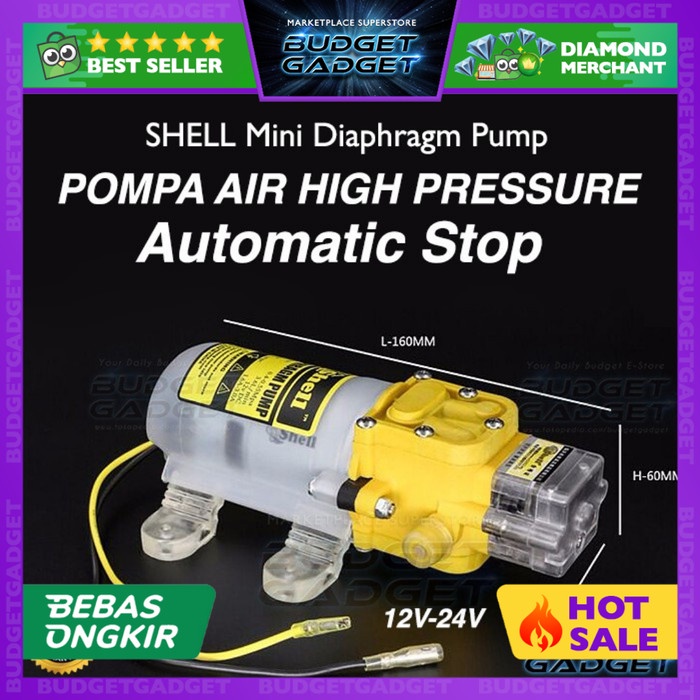 Pompa Penguat Semprotan Air High Pressure Car Washing Booster Machine