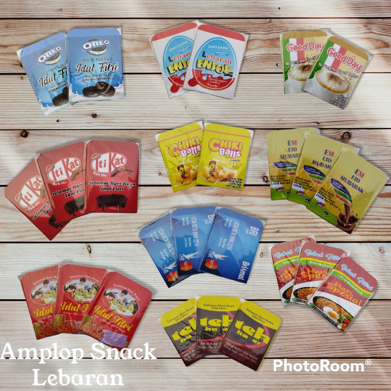 

PAKET Amplop Lebaran Snack | Paket Amplop 10 Motif