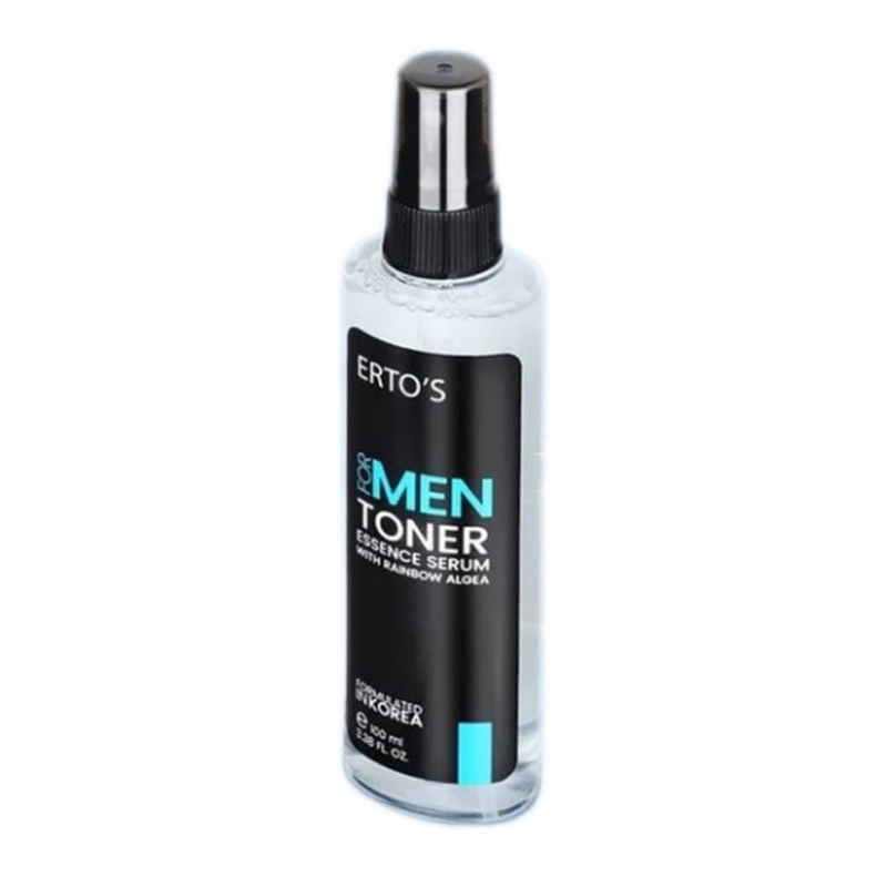 ERTOS For Men Solusi Wajah Kusam Jerawat Essence Serum Toner  Whitening Pria Man 100% ORIGINAL BPOM