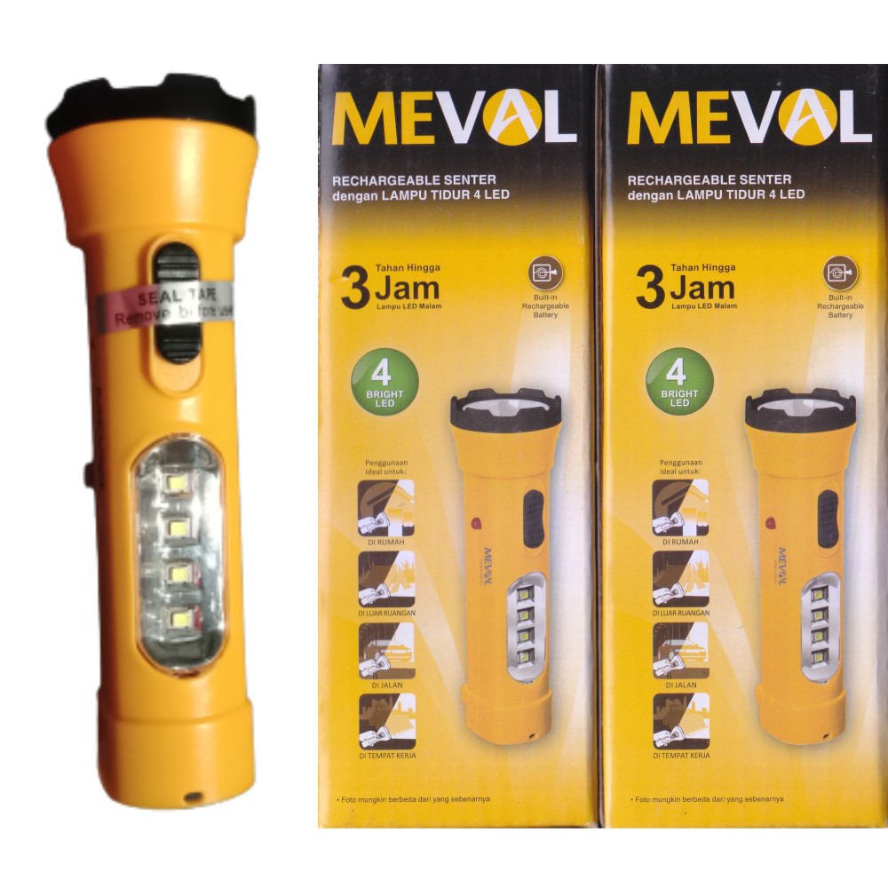 Senter LED Emergency Meval