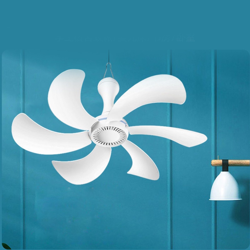 Vivi Ceiling Fan 220v 20W Kipas Angin Listrik Mini Hemat Energi Putih Diameter 43cm/17in