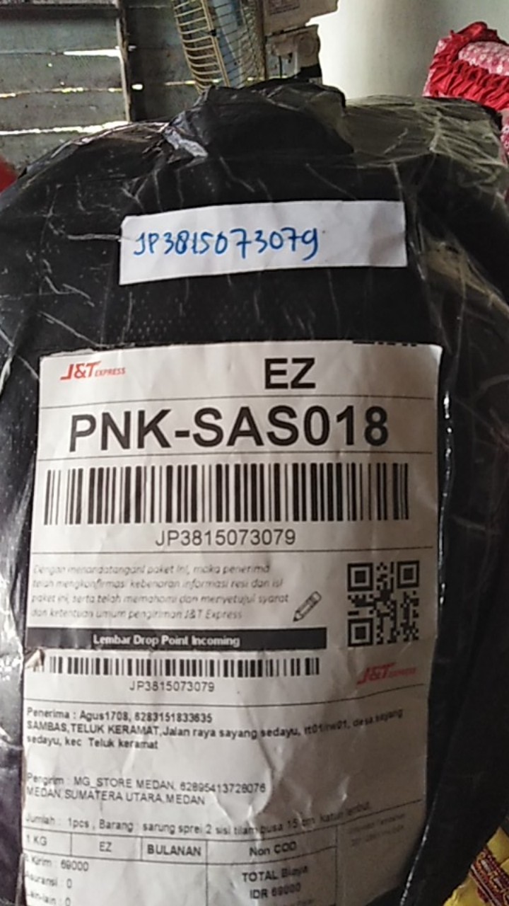 Sarung Sprei 2 Sisi Tilam Busa 15 Cm  Katun Lembut