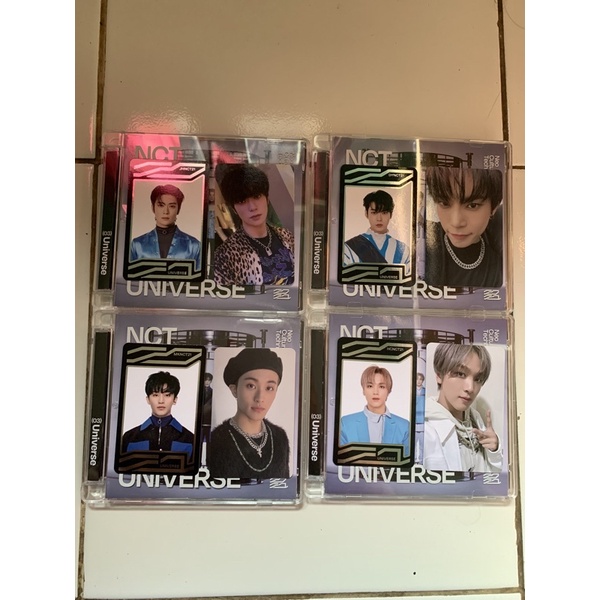 (unsealed) album nct 2021 jewel case universe jaehyun doyoung mark haechan set