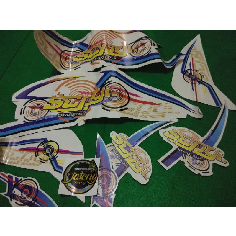 striping transparan scoopyi fi atau esp TERMURAH