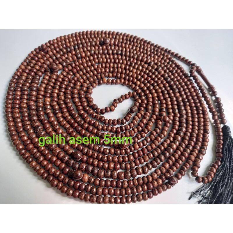 tasbih galih asem 1000 butir 5mm  tasbih 1000 butir tasbih 1000 butir murah tasbih galih asem super