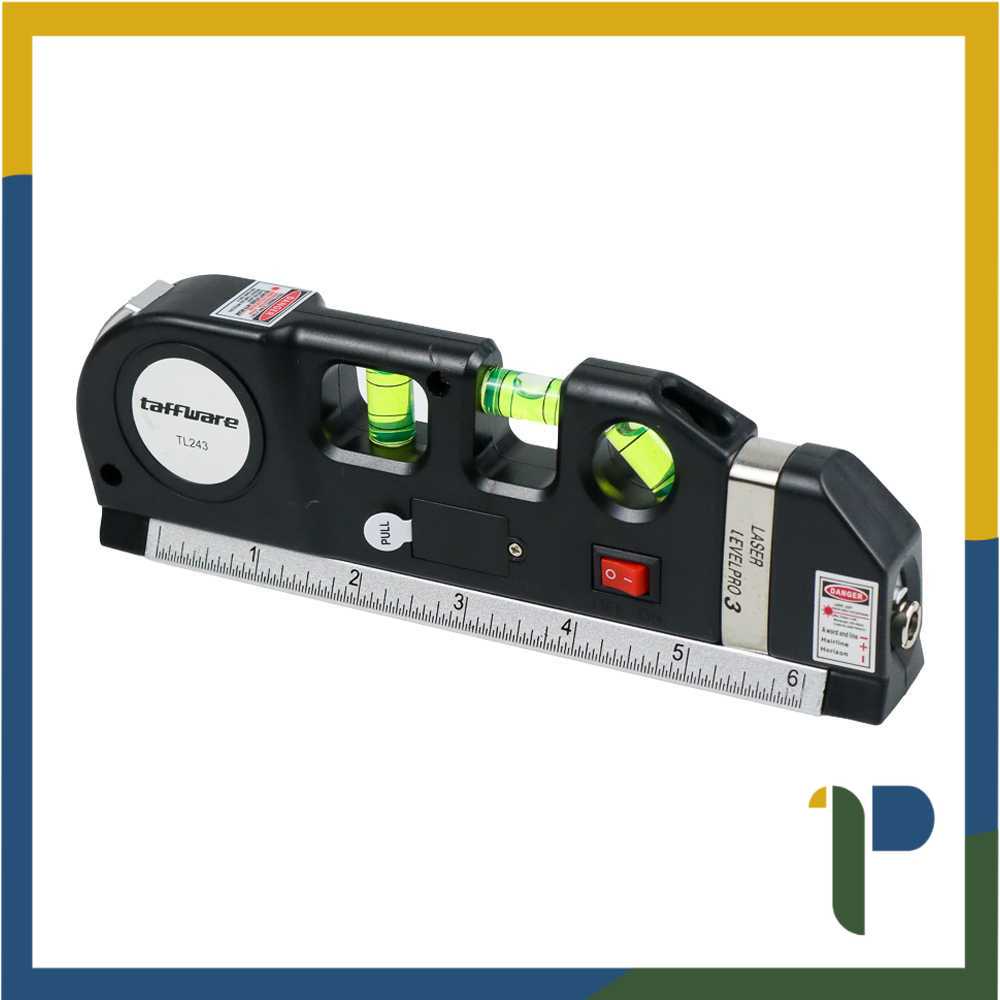 [TERMURAH]  Penggaris Laser 250CM + Waterpass