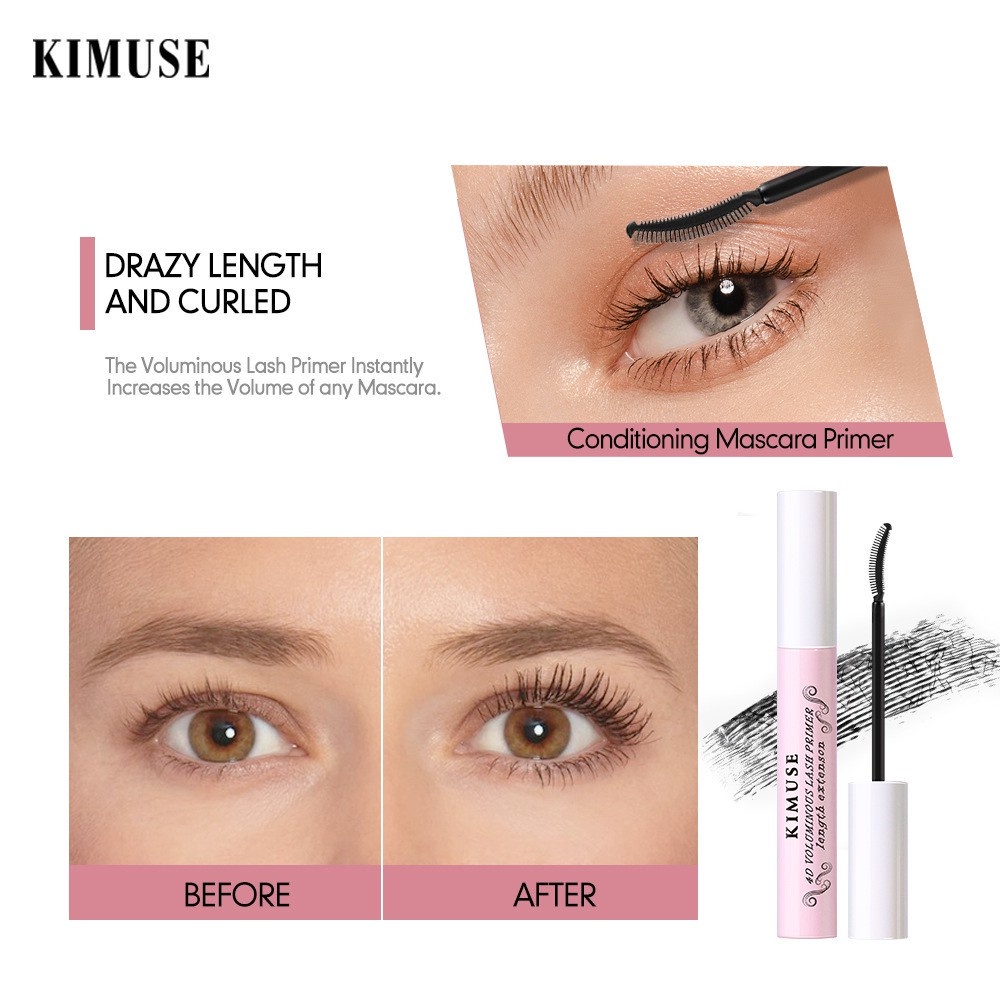 (READY &amp; ORI) Kimuse 4D Voluminous Lash Primer KS621 KS 621