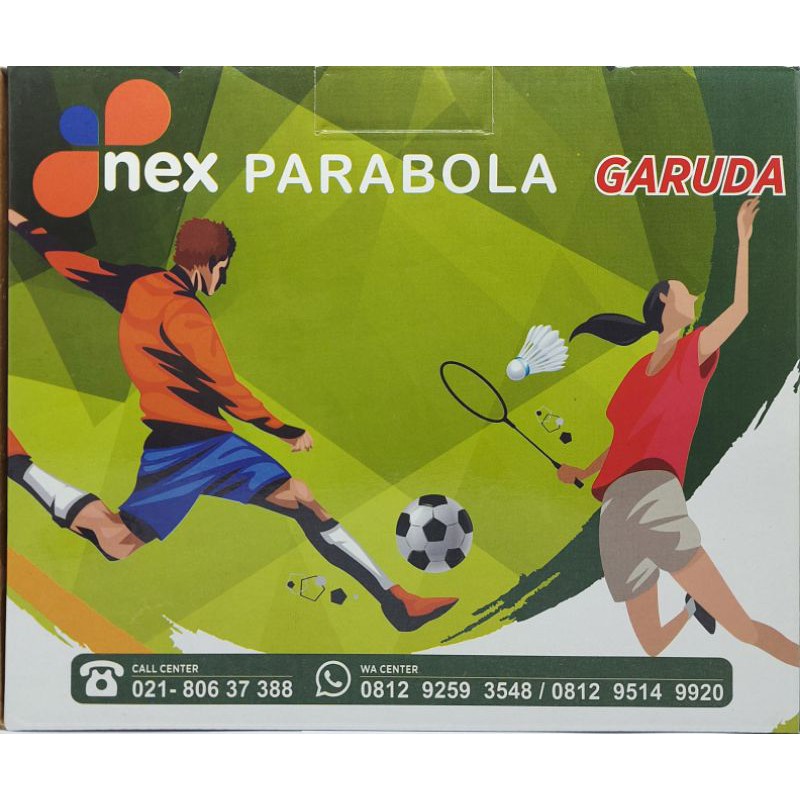 Receiver Nex Parabola Hijau Garuda