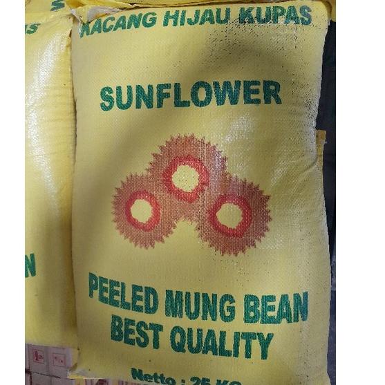 

Flash Sale - kacang hijau kupas/1kg / malang