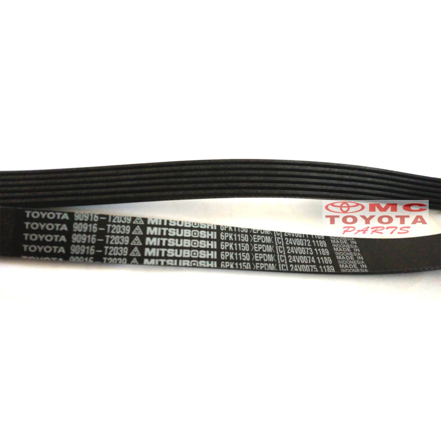 Tali Kipas Fan Van V Belt Toyota New Yaris Etios Vios Limo 90916-T2039