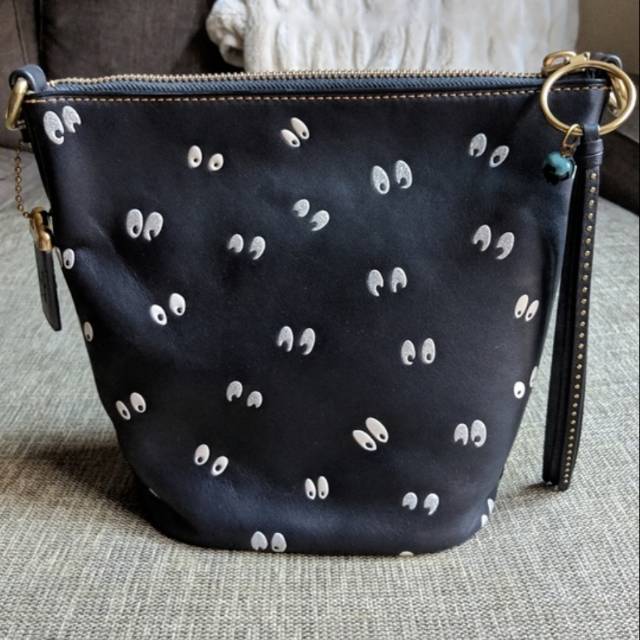 Disney X Coach Duffle 20 Spooky Eyes