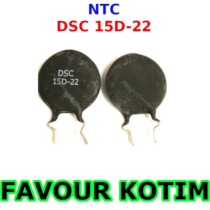 NTC 15D 22 NTC 15 OHM THERMISTOR NEGATIVE TEMPERATURE BESAR FVKOTIM