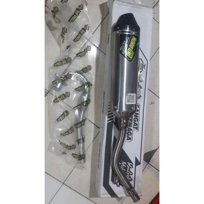KNALPOT NORIFUMI ORIGINAL ROCKET 4 CARBON KLX 150 BF